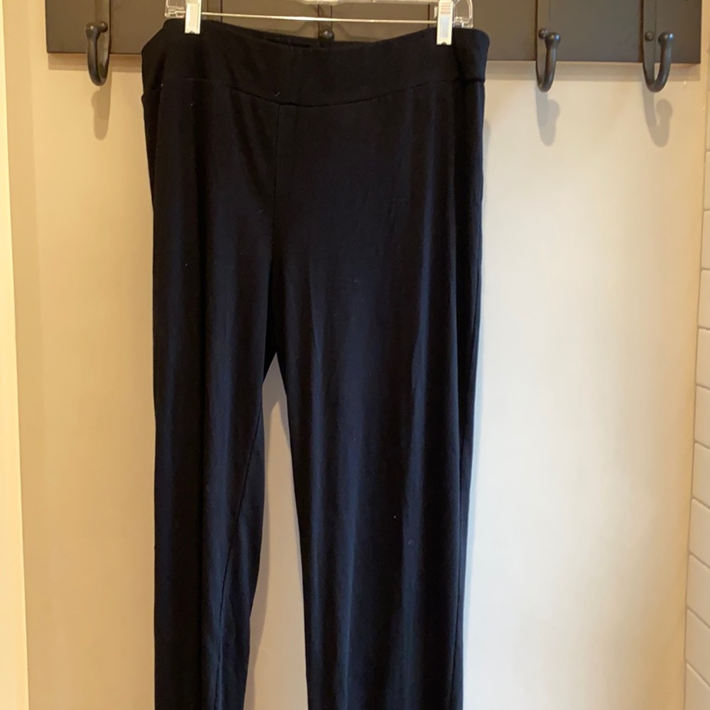 Weekends by Chico’s Black Knit pant, Sz 3
